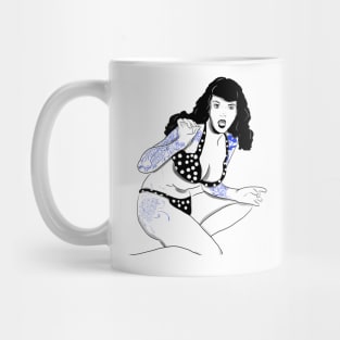 Bettie at the Beach Mug